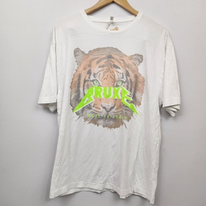 Bruxe  Made in Italy‎ White Tiger T-shirt Size XL